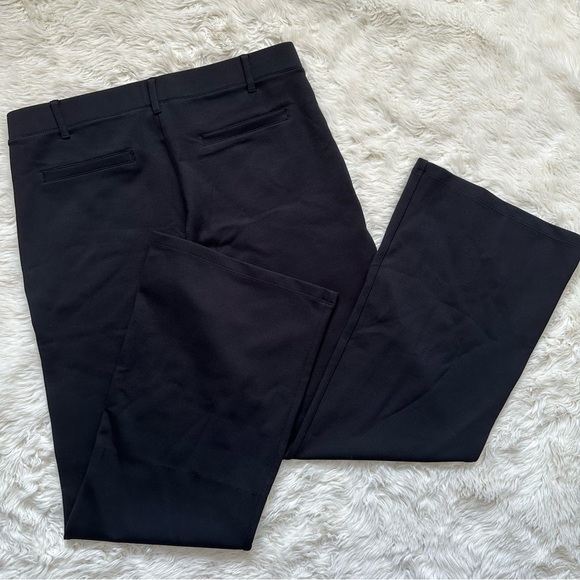 Betabrand Pants Boot-Cut Classic Dress Pant Yoga Pants Black Short Petite M - Picture 3 of 12